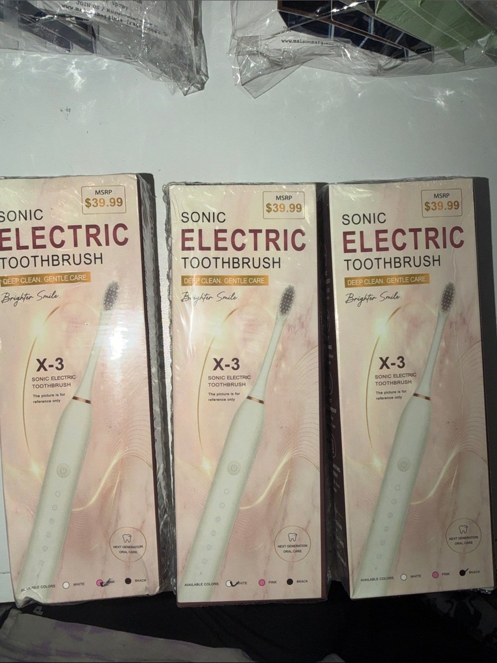 Sonic Electric Toothbrush - Gentle Deep Clean